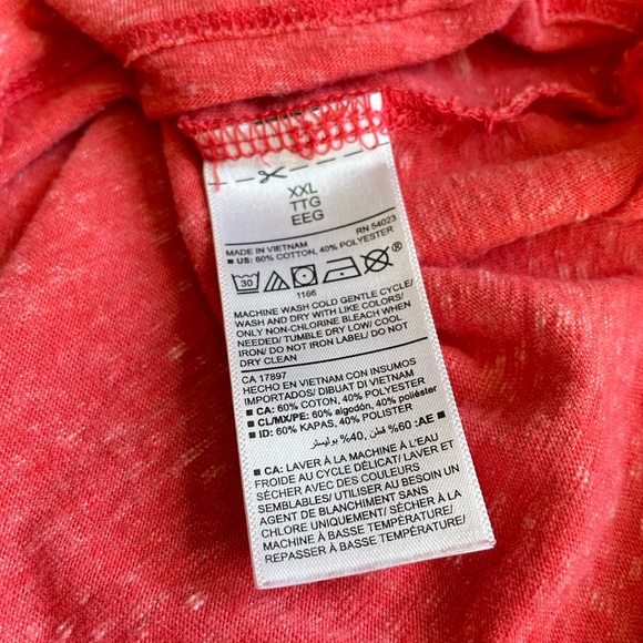 Old Navy soft washed tee, XXL - Picture 4 of 4